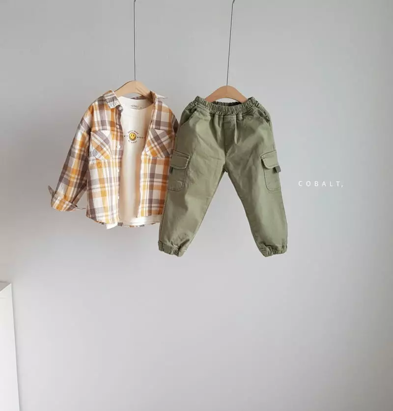 Cobalt - Korean Children Fashion - #kidsshorts - Point Cargo Pants - 6