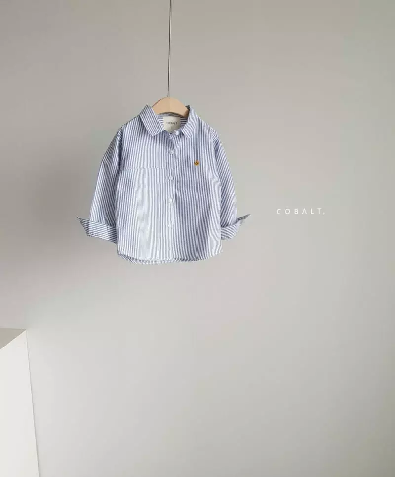 Cobalt - Korean Children Fashion - #kidsstore - Smile Shirt - 7