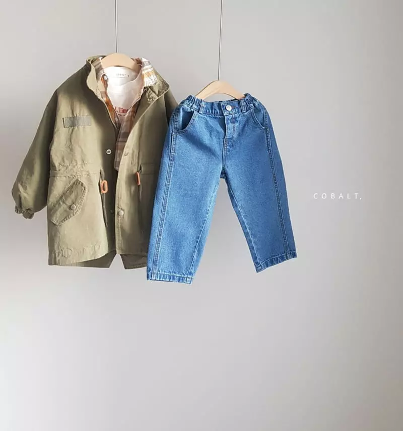 Cobalt - Korean Children Fashion - #kidsstore - Line Boy Jeans - 5