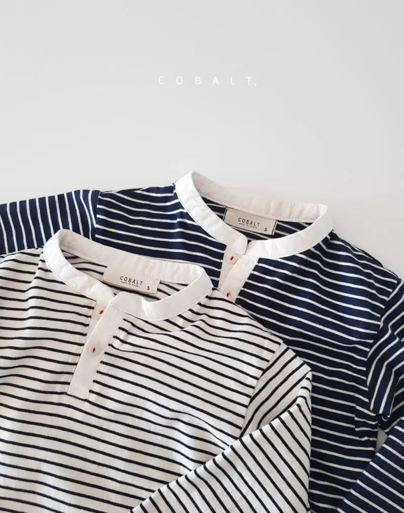 Cobalt - Korean Children Fashion - #kidzfashiontrend - Henry Streips Tee - 11