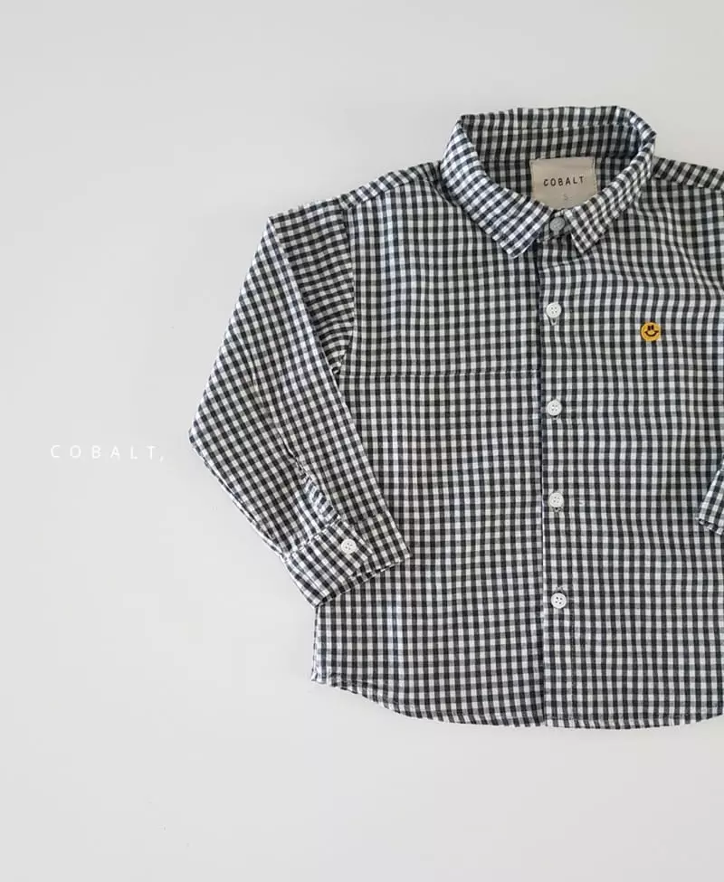 Cobalt - Korean Children Fashion - #kidzfashiontrend - Smile Shirt - 8