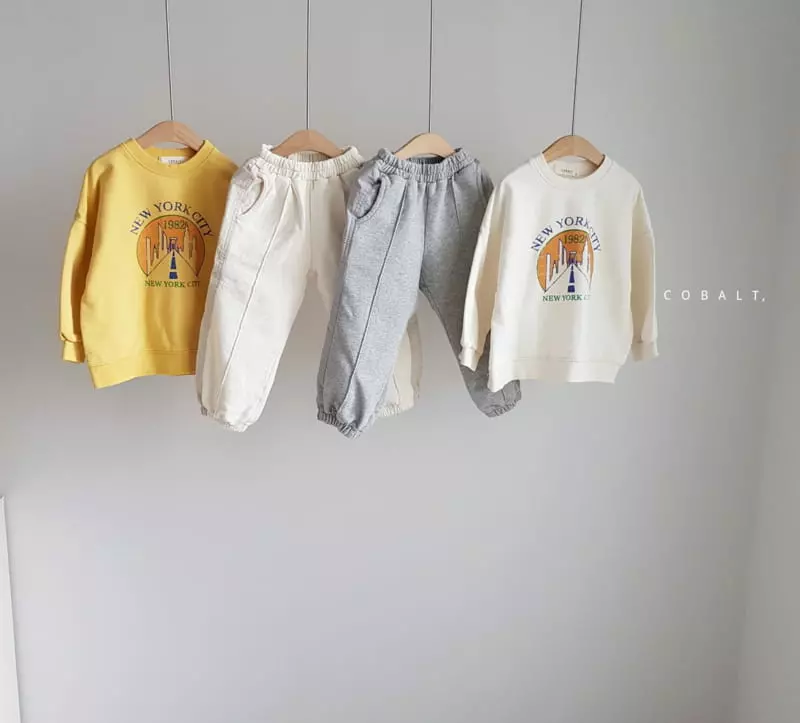Cobalt - Korean Children Fashion - #littlefashionista - Unique Jogger Pants - 7