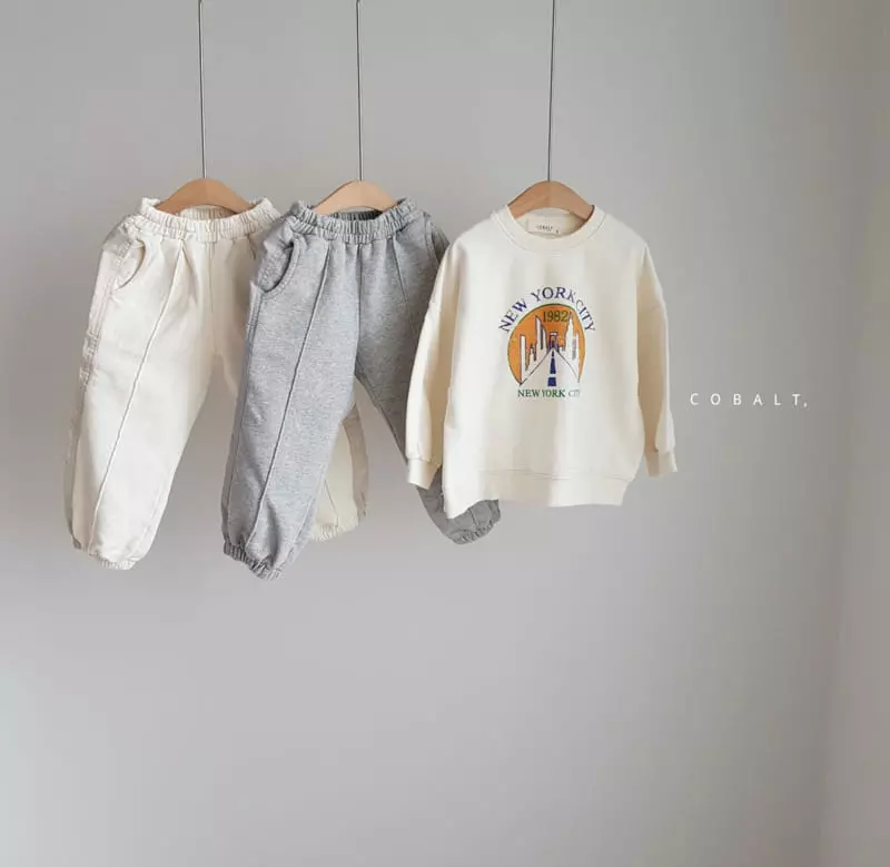 Cobalt - Korean Children Fashion - #magicofchildhood - Newyork City Sweatshirt - 9