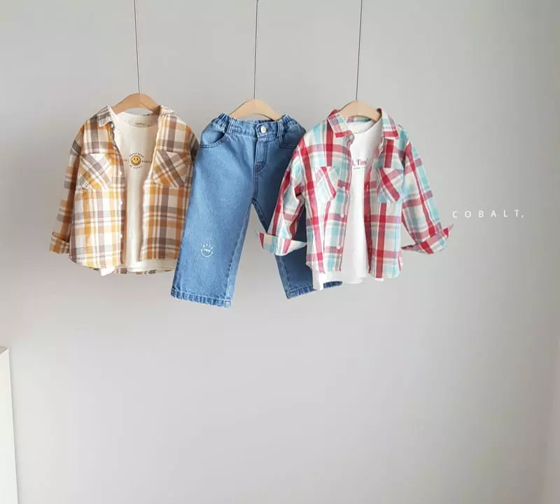 Cobalt - Korean Children Fashion - #minifashionista - Check Shirt - 3