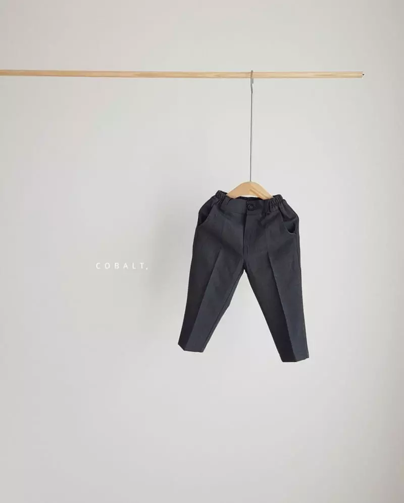 Cobalt - Korean Children Fashion - #minifashionista - Morden Slacks Pants - 8