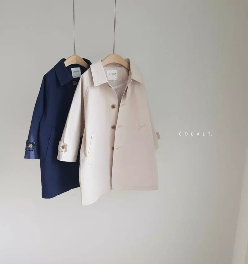 Cobalt - Korean Children Fashion - #minifashionista - Balmacam Coat - 7