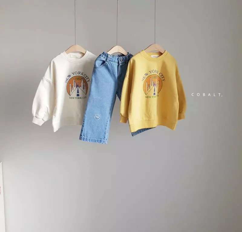 Cobalt - Korean Children Fashion - #prettylittlegirls - Newyork City Sweatshirt - 11