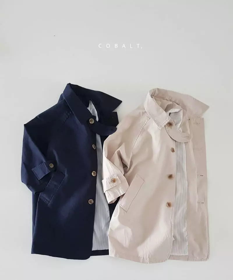 Cobalt - Korean Children Fashion - #prettylittlegirls - Balmacam Coat - 8