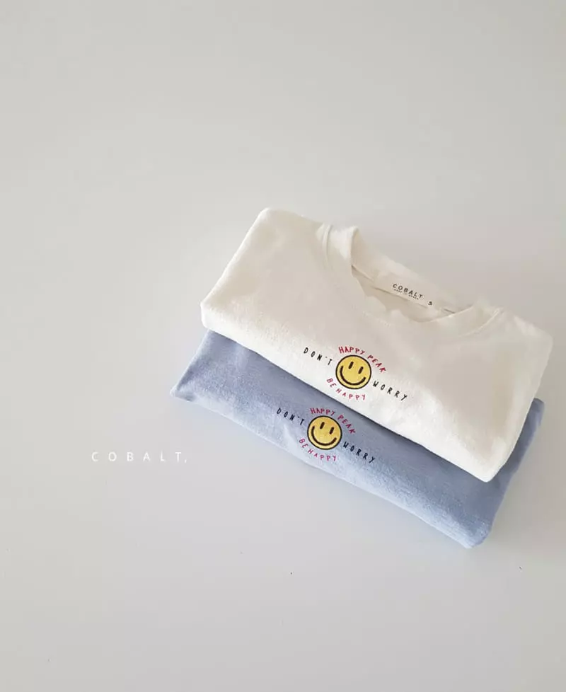 Cobalt - Korean Children Fashion - #stylishchildhood - Happy Smile Tee - 8