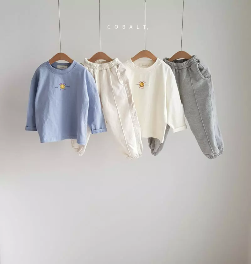 Cobalt - Korean Children Fashion - #todddlerfashion - Happy Smile Tee - 6