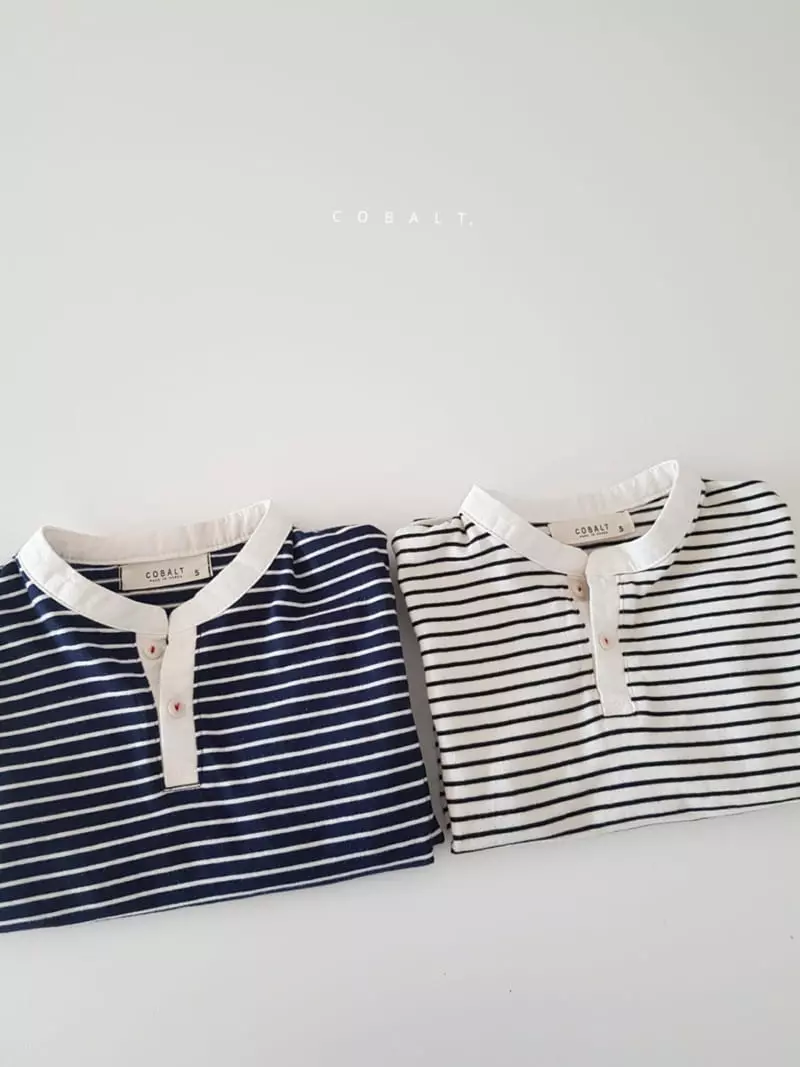 Cobalt - Korean Children Fashion - #todddlerfashion - Henry Streips Tee