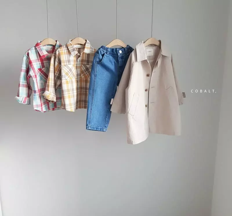 Cobalt - Korean Children Fashion - #toddlerclothing - Check Shirt - 6