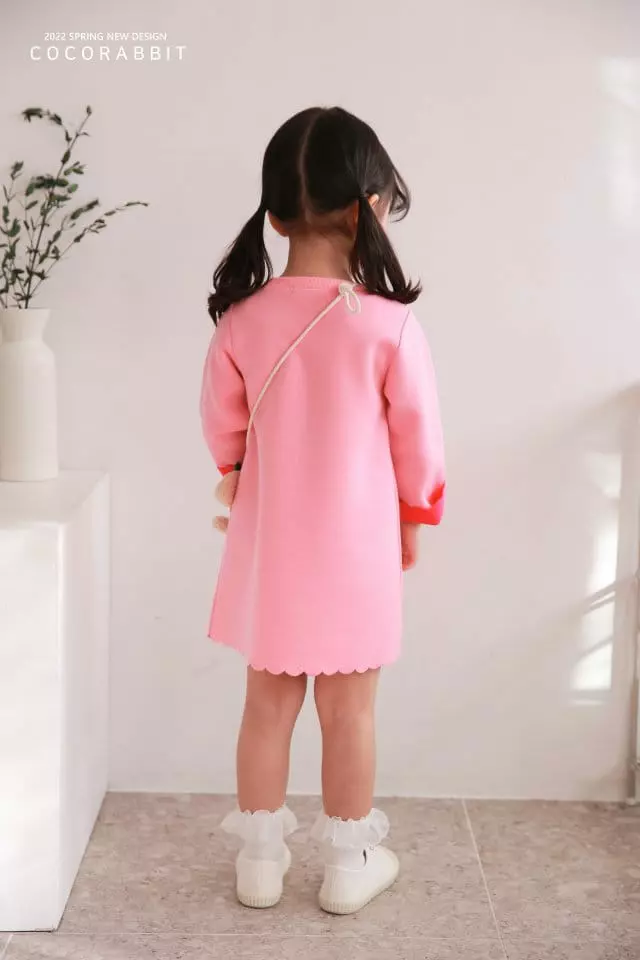 Coco Rabbit - Korean Children Fashion - #Kfashion4kids - Rabbit Cherry One-piece - 5