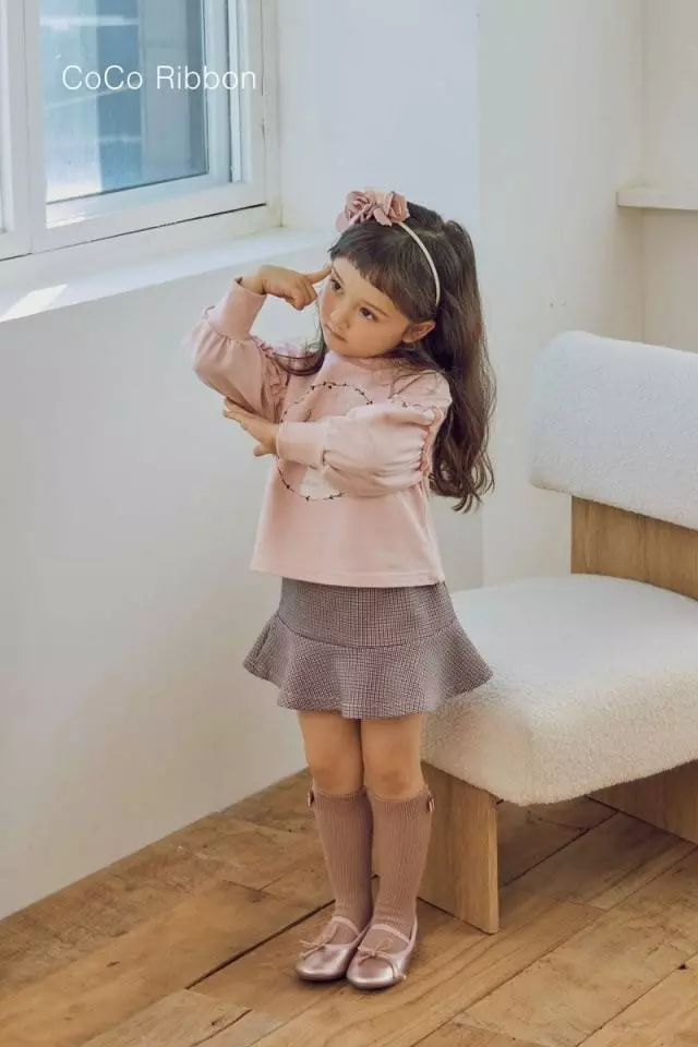 Coco Ribbon - Korean Children Fashion - #childofig - Coco Top Bottom Set - 6