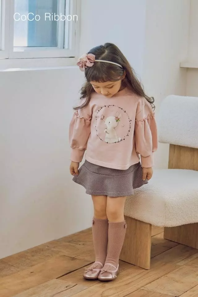 Coco Ribbon - Korean Children Fashion - #childofig - Navi Barnie Tee