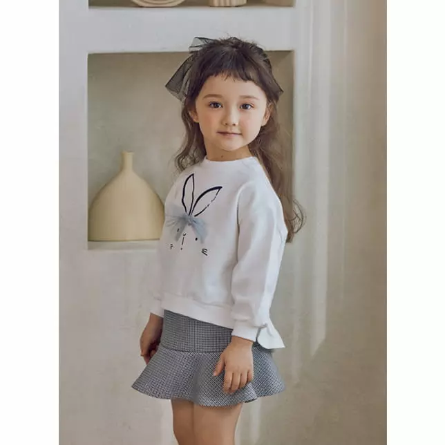 Coco Ribbon - Korean Children Fashion - #childofig - Barnie Frill Tee