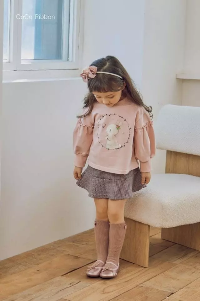 Coco Ribbon - Korean Children Fashion - #designkidswear - Coco Top Bottom Set - 9