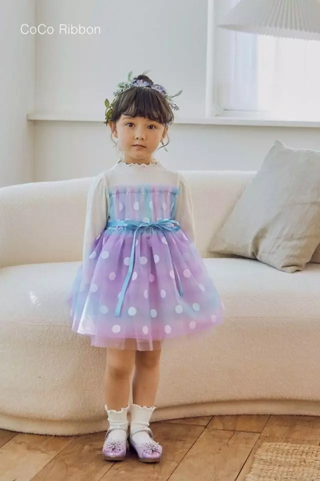 Coco Ribbon - Korean Children Fashion - #discoveringself - Aurora One-piece - 11