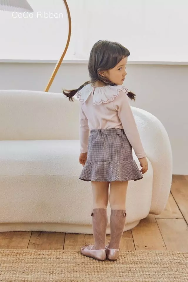 Coco Ribbon - Korean Children Fashion - #discoveringself - Coco Top Bottom Set - 10
