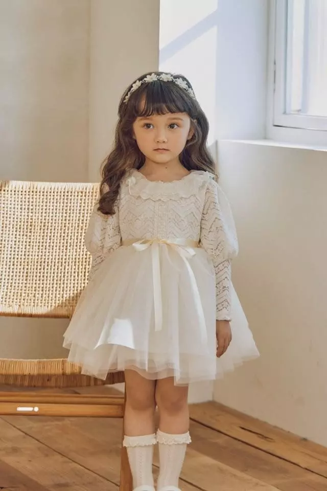 Coco Ribbon - Korean Children Fashion - #discoveringself - Lace One-piece - 6