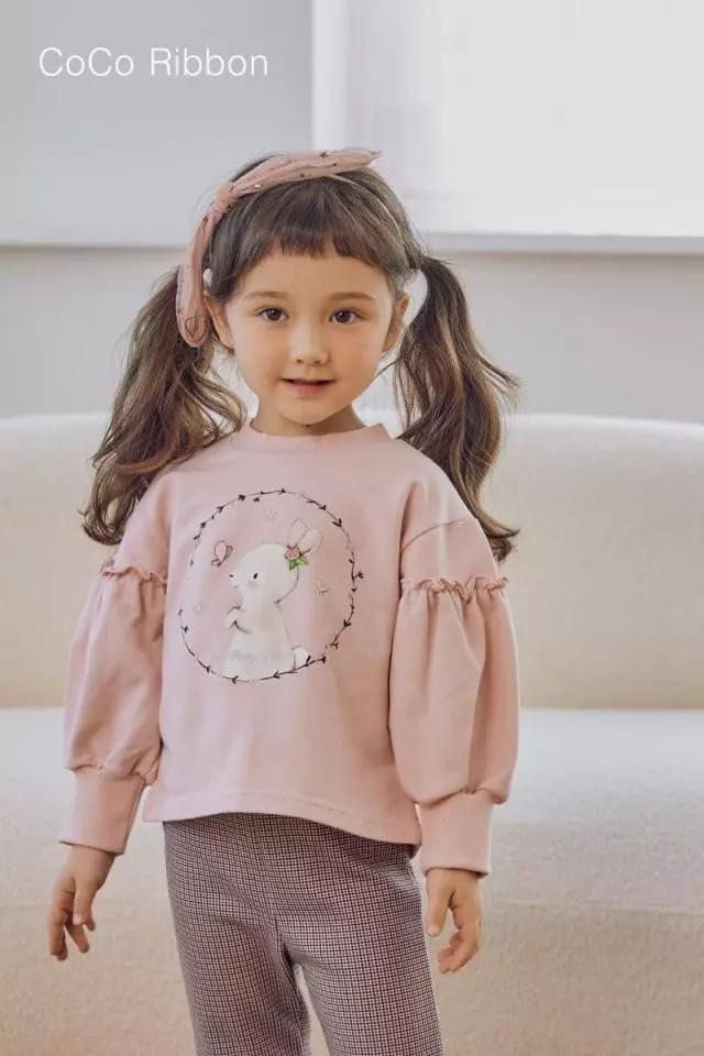 Coco Ribbon - Korean Children Fashion - #discoveringself - Navi Barnie Tee - 5