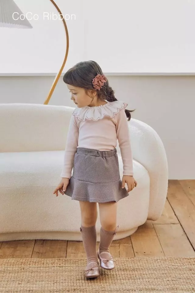 Coco Ribbon - Korean Children Fashion - #kidsshorts - Blouse - 10