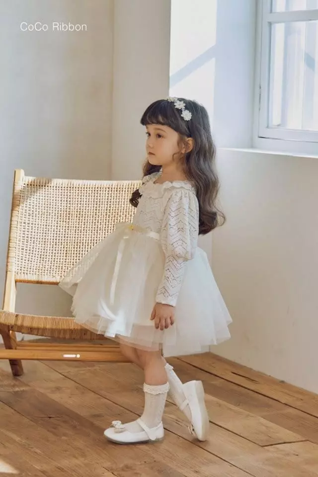 Coco Ribbon - Korean Children Fashion - #kidsshorts - Lace One-piece - 8