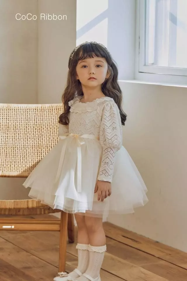 Coco Ribbon - Korean Children Fashion - #kidsstore - Lace One-piece - 9
