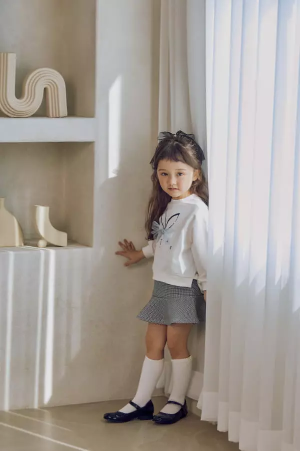 Coco Ribbon - Korean Children Fashion - #kidsstore - Barnie Frill Tee - 7
