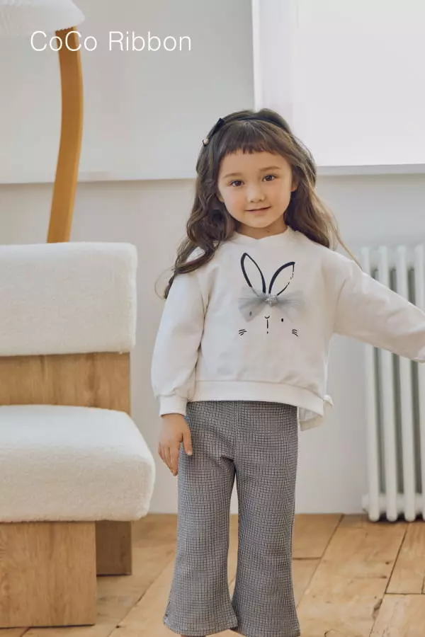 Coco Ribbon - Korean Children Fashion - #kidzfashiontrend - Barnie Frill Tee - 8