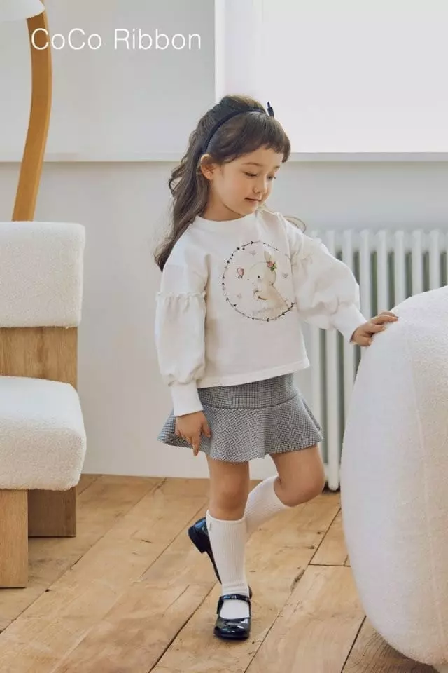 Coco Ribbon - Korean Children Fashion - #littlefashionista - Navi Barnie Tee - 11