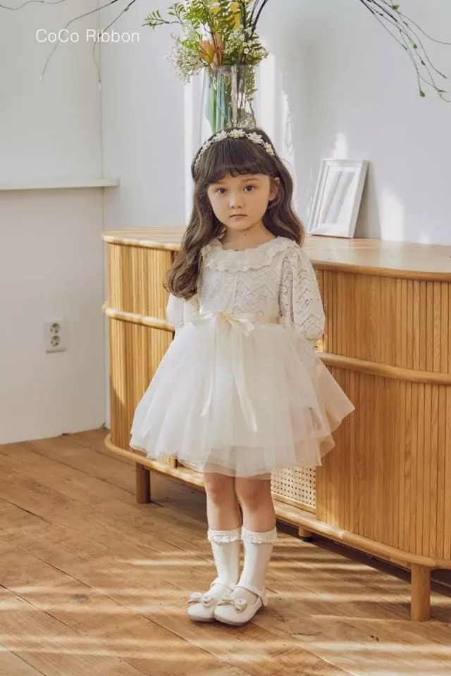 Coco Ribbon - Korean Children Fashion - #prettylittlegirls - Lace One-piece
