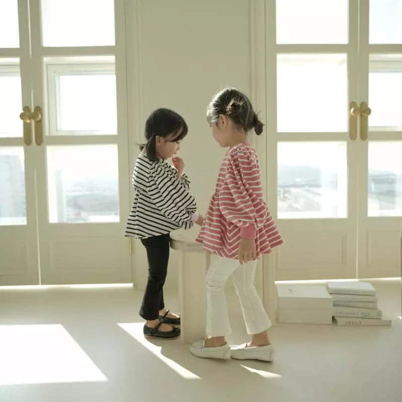 Color - Korean Children Fashion - #childofig - Cheese Top Bottom Set - 6