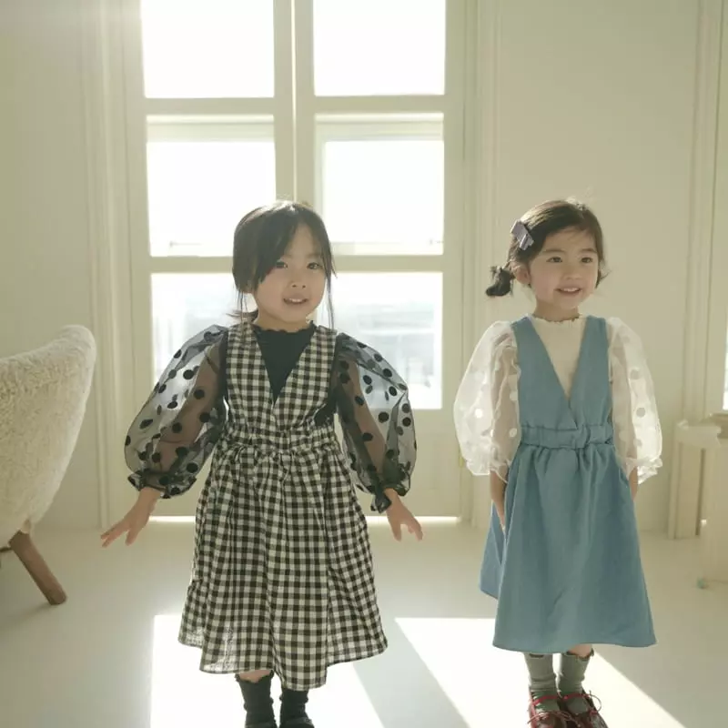 Color - Korean Children Fashion - #childofig - Hepburn Jumper Skirt - 6