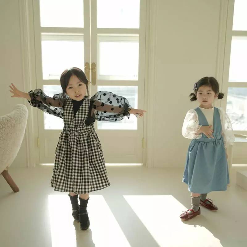Color - Korean Children Fashion - #designkidswear - Hepburn Jumper Skirt - 8