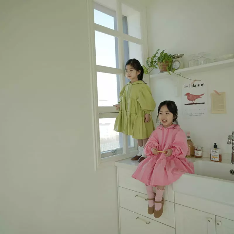 Color - Korean Children Fashion - #childrensboutique - Honey Hoody One-piece - 4