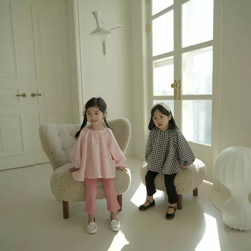 Color - Korean Children Fashion - #kidsstore - Cream Blouse - 2