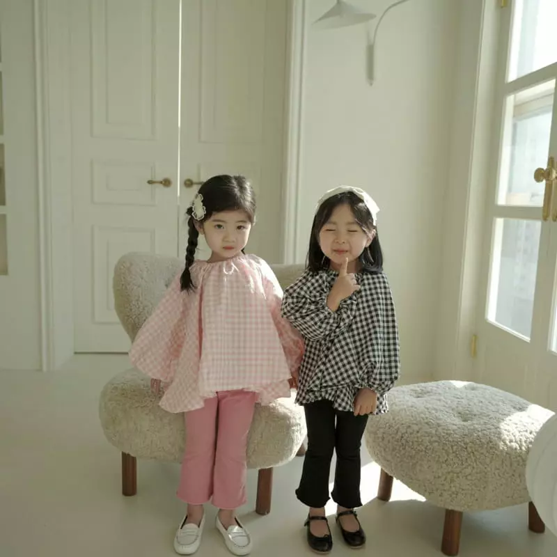 Color - Korean Children Fashion - #littlefashionista - Cream Blouse - 5