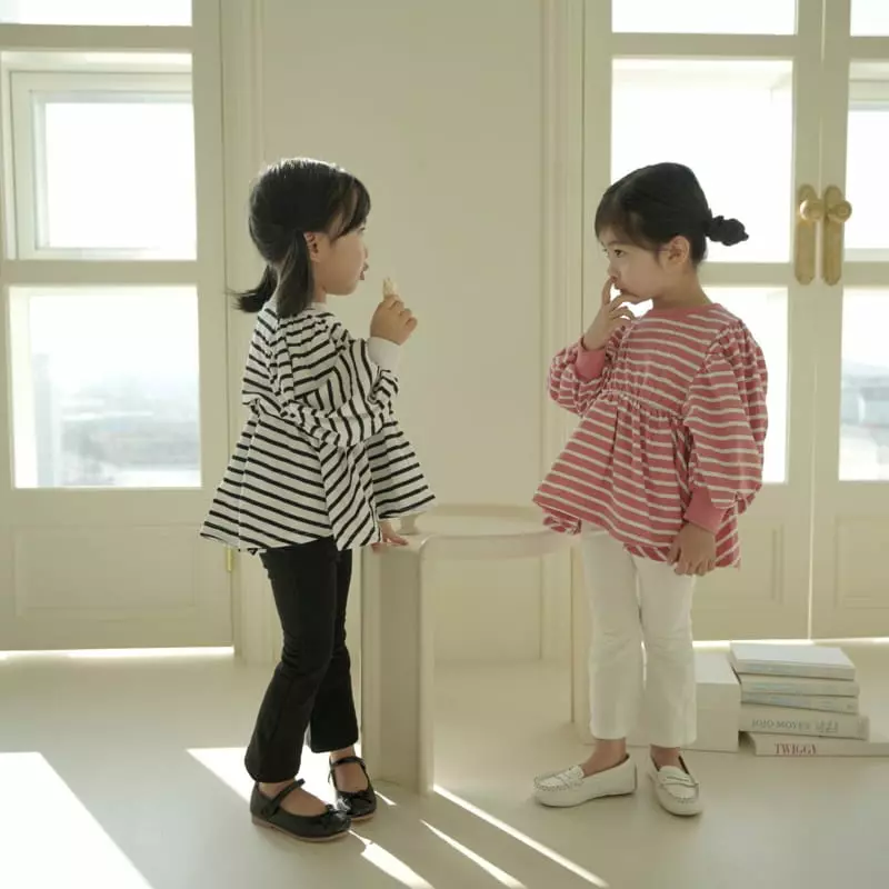 Color - Korean Children Fashion - #magicofchildhood - Cheese Top Bottom Set - 4