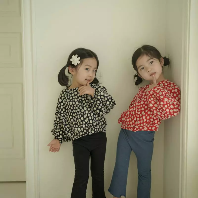 Color - Korean Children Fashion - #prettylittlegirls - Daisy Cardigan