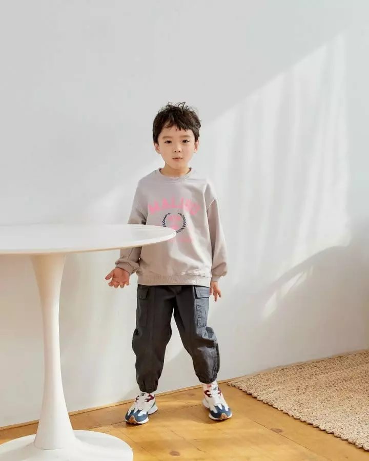 Commencer - Korean Children Fashion - #childofig - Malive Sweatshirt - 5