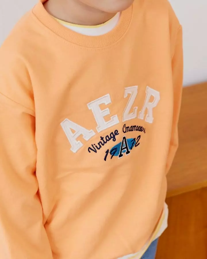 Commencer - Korean Children Fashion - #childofig - AZ Sweatshirt - 4