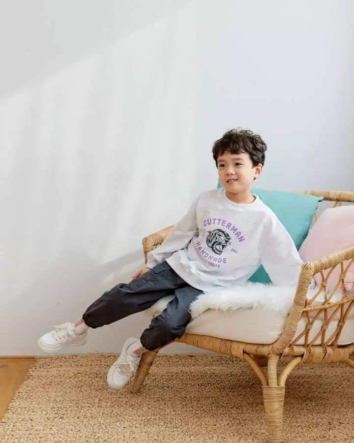 Commencer - Korean Children Fashion - #kidzfashiontrend - Tiger Sweatshirt Tee - 2