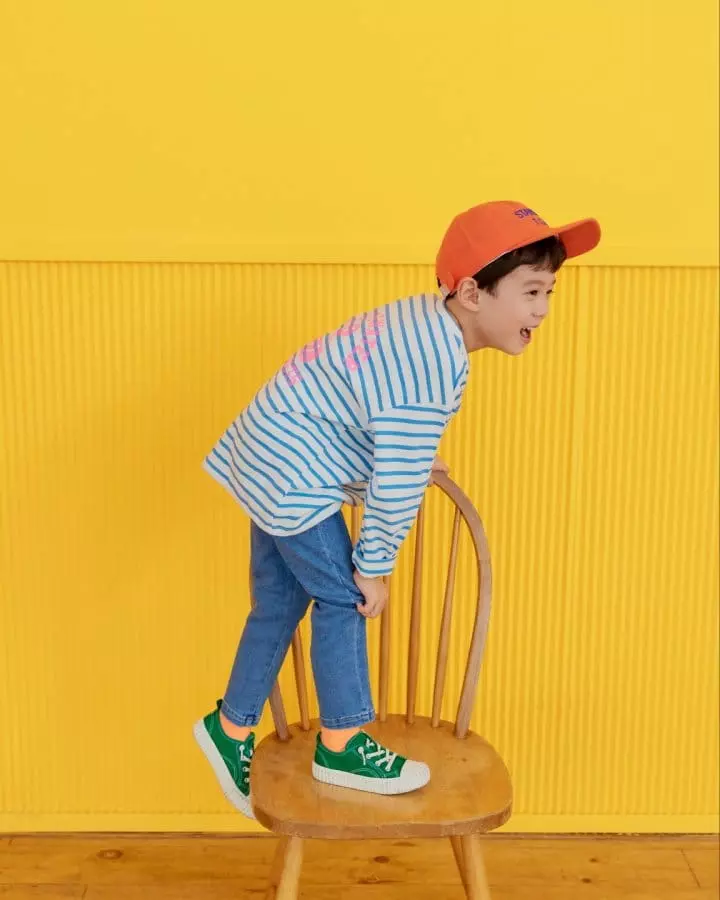 Commencer - Korean Children Fashion - #littlefashionista - Denim Skinny Pants - 4