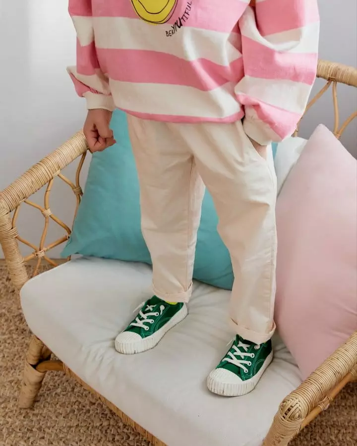 Commencer - Korean Children Fashion - #minifashionista - Cotton Baggy Pants