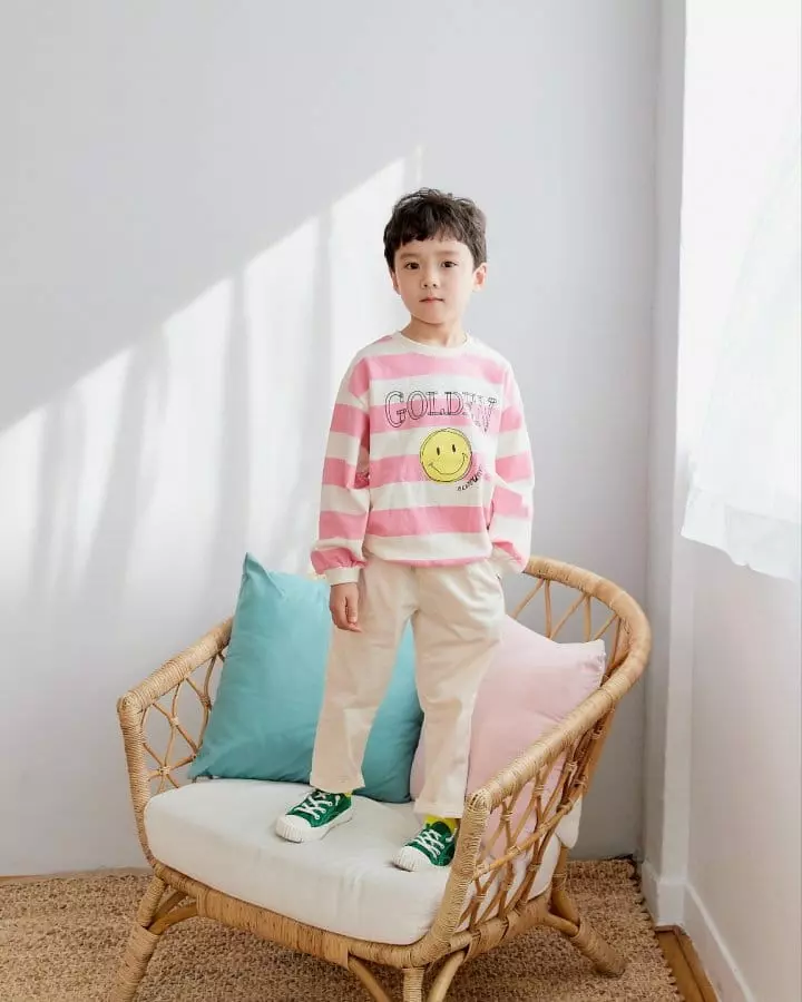 Commencer - Korean Children Fashion - #prettylittlegirls - Cotton Baggy Pants - 2