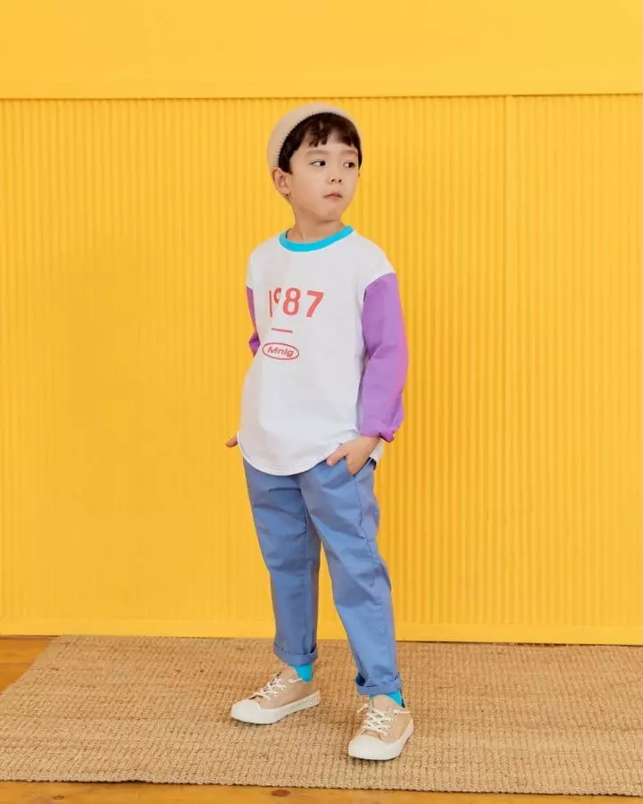 Commencer - Korean Children Fashion - #stylishchildhood - Cotton Baggy Pants - 5