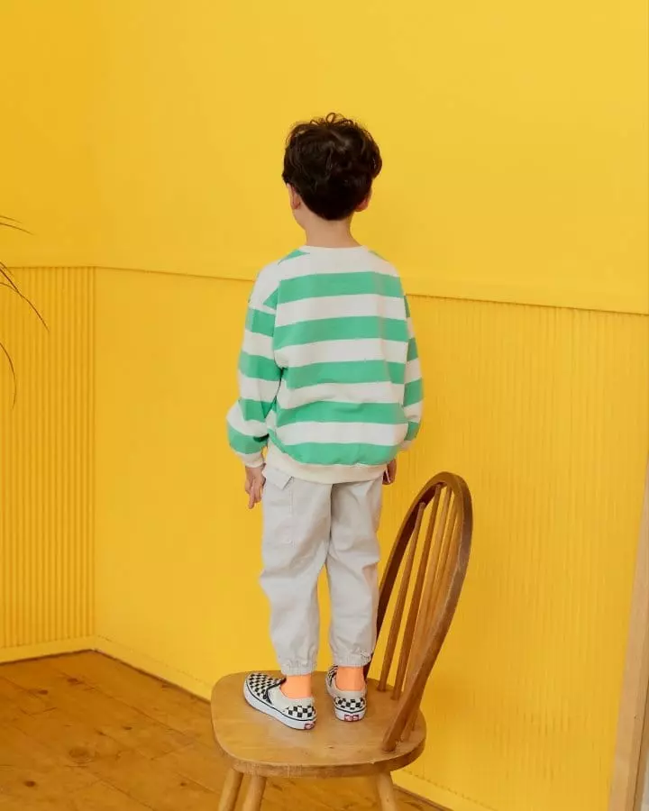 Commencer - Korean Children Fashion - #todddlerfashion - Smile Sweatshirt - 6