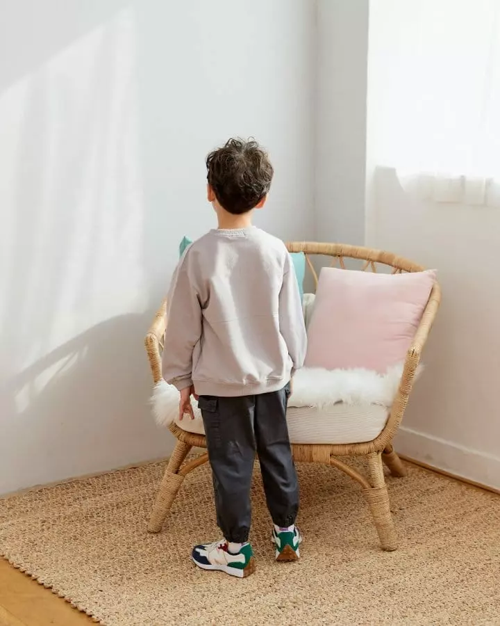 Commencer - Korean Children Fashion - #prettylittlegirls - Cotton Jogger Pants - 4