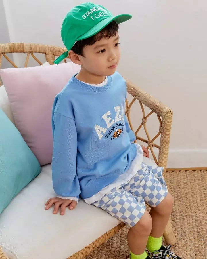 Commencer - Korean Children Fashion - #toddlerclothing - AZ Sweatshirt